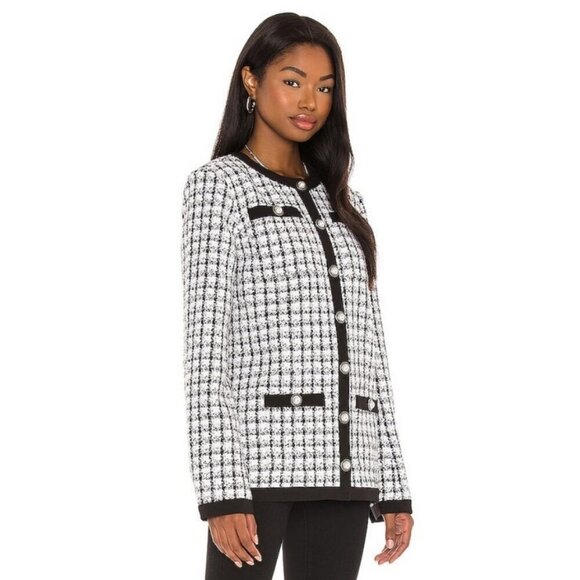 💕LOVERS AND FRIENDS💕 Lucca Jacket ~ Black and White XS - Picture 3 of 15